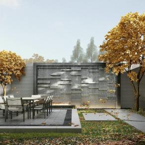 新中式露台 花园